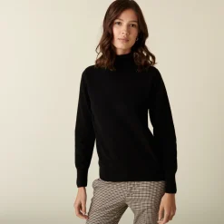 Maison Montagut Pull Col Roule En Cachemire - Abesse><noscript><img width=