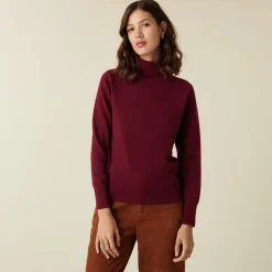 Maison Montagut Pull Col Roule En Cachemire - Abesse><noscript><img width=