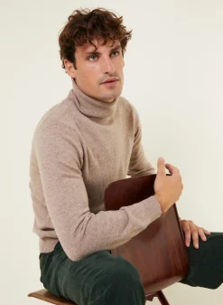 Maison Montagut Pull Col Roule En Cachemire - Eduardo><noscript><img width=