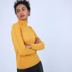 Maison Montagut Pull Col Roule En Cachemire - Bauhaus><noscript><img width=