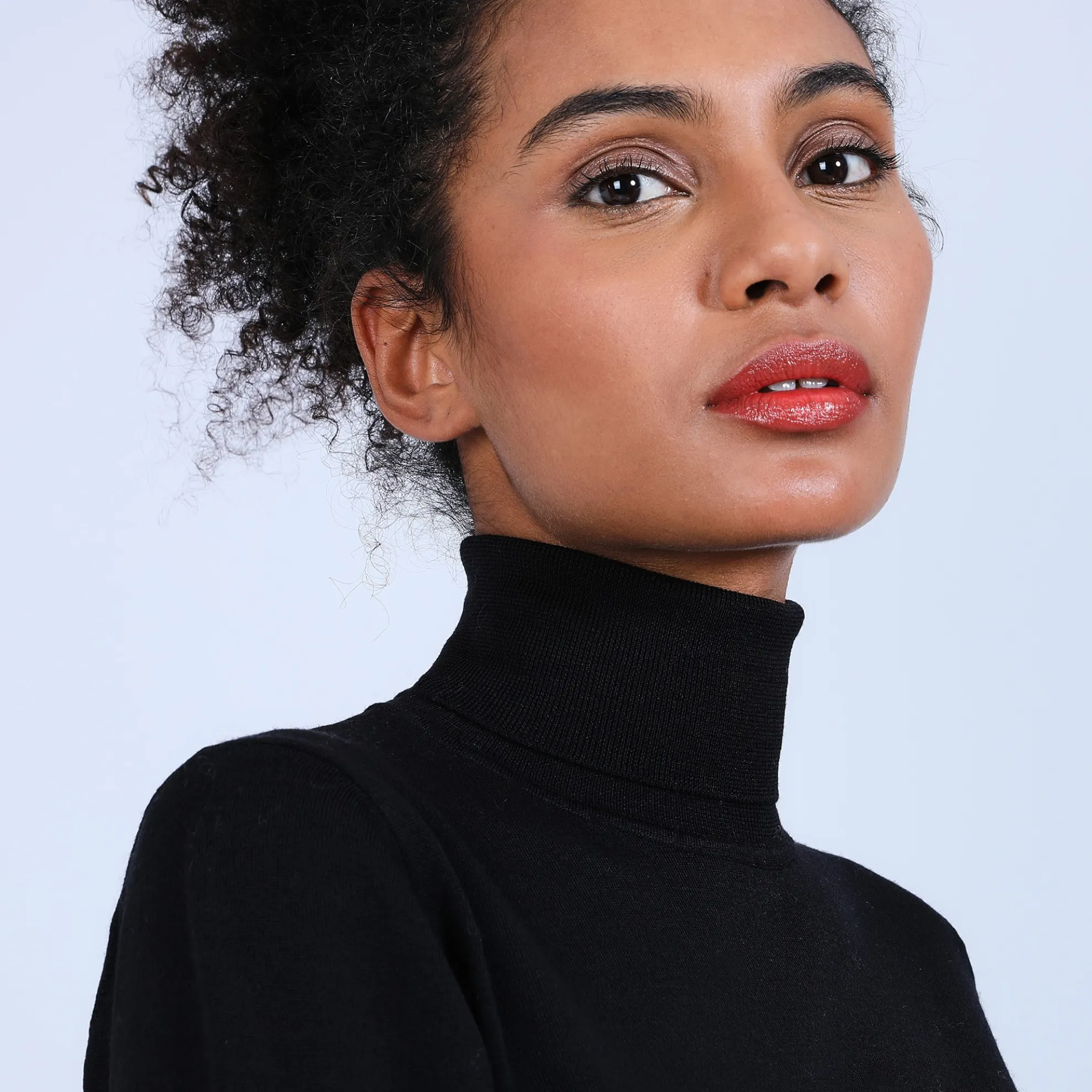 Maison Montagut Pull Col Roule En Laine Et Soie - Bettie>Femme Pulls