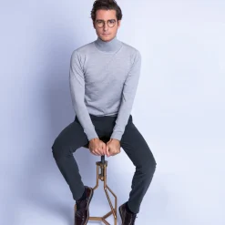 Maison Montagut Pull Col Roule En Laine Merinos - Finlay><noscript><img width=