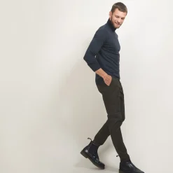 Maison Montagut Pull Col Roule En Laine Merinos - Berry><noscript><img width=