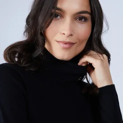 Maison Montagut Pull Col Roule En Laine Merinos - Bea><noscript><img width=