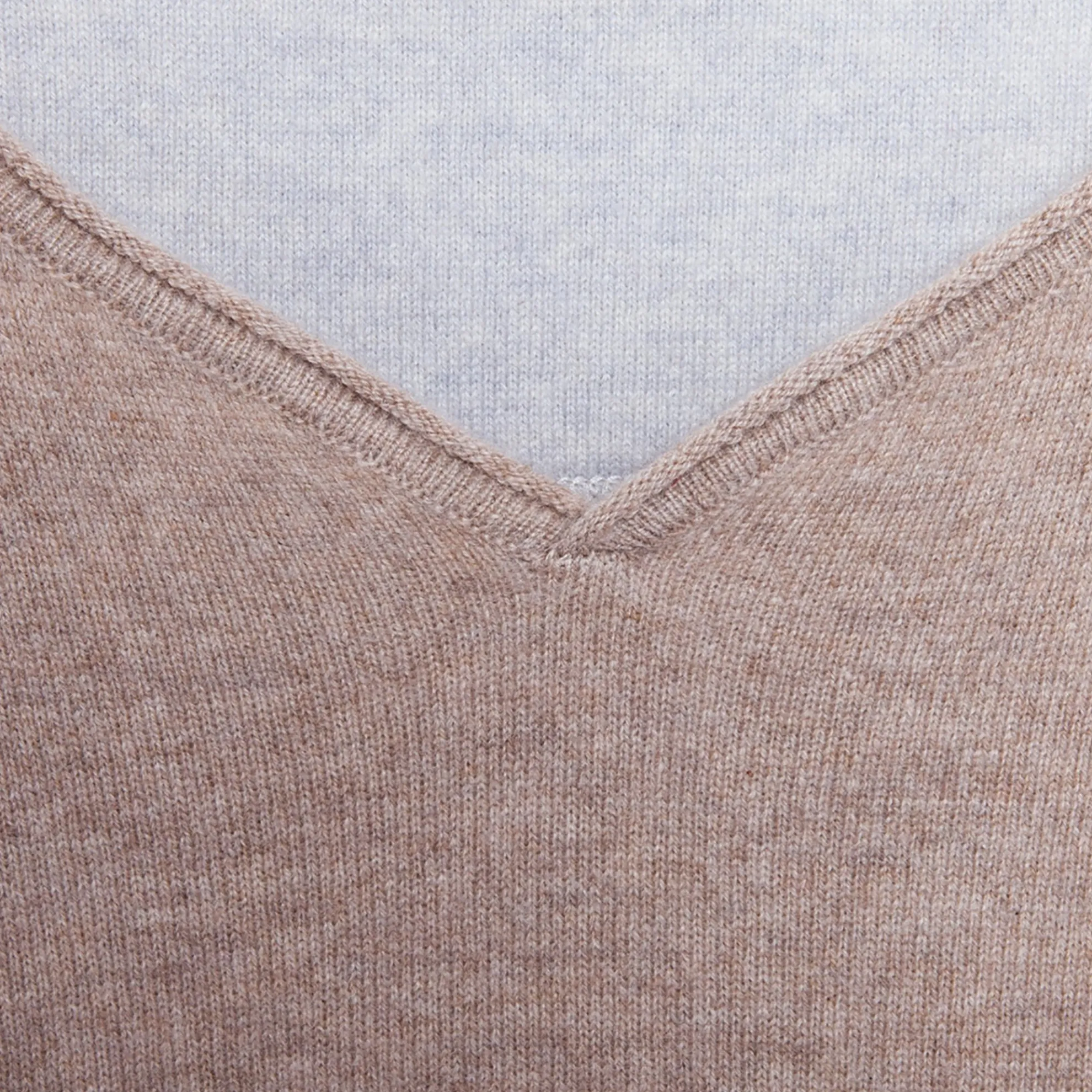 Maison Montagut Pull Col Tunisien En Cachemire - Olivier>Homme Pulls