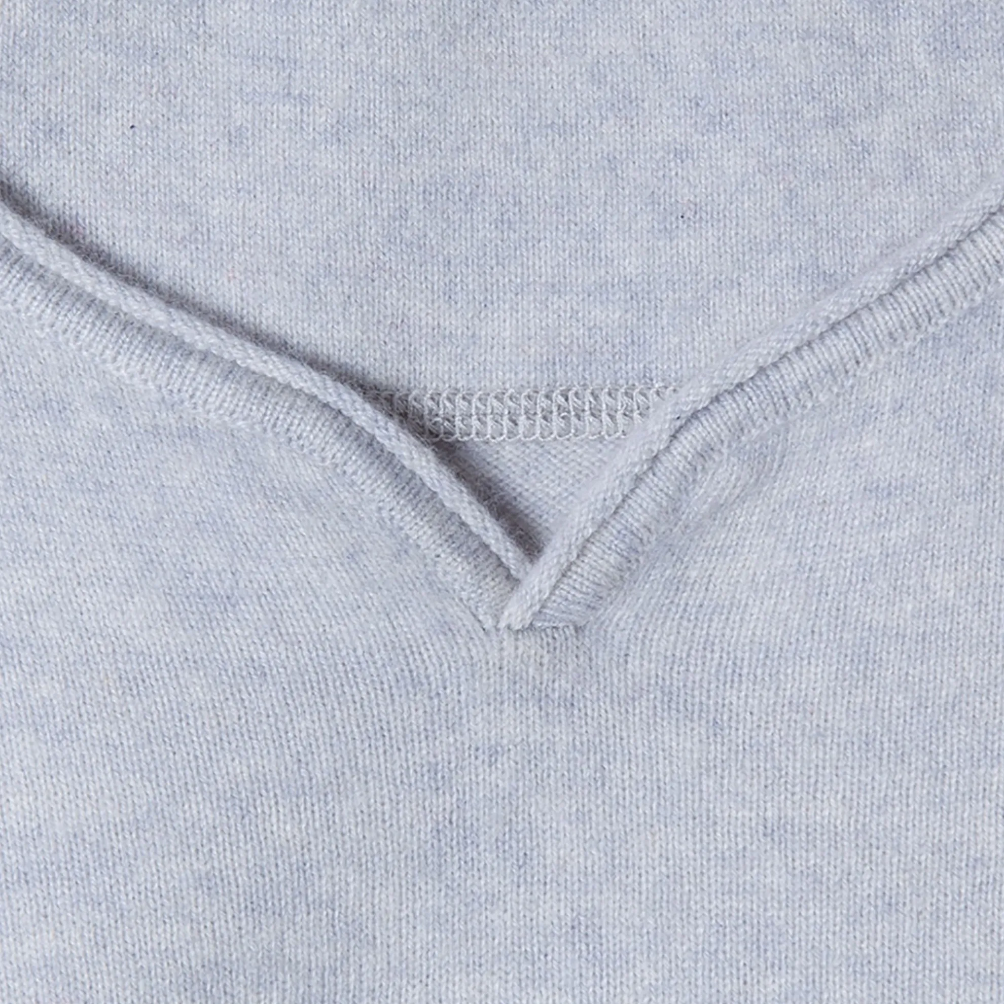 Maison Montagut Pull Col Tunisien En Cachemire - Olivier>Homme Pulls