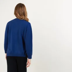 Maison Montagut Pull Col V A Fentes En Cachemire - Barnabe><noscript><img width=