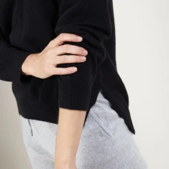 Maison Montagut Pull Col V A Fentes En Cachemire - Barnabe><noscript><img width=