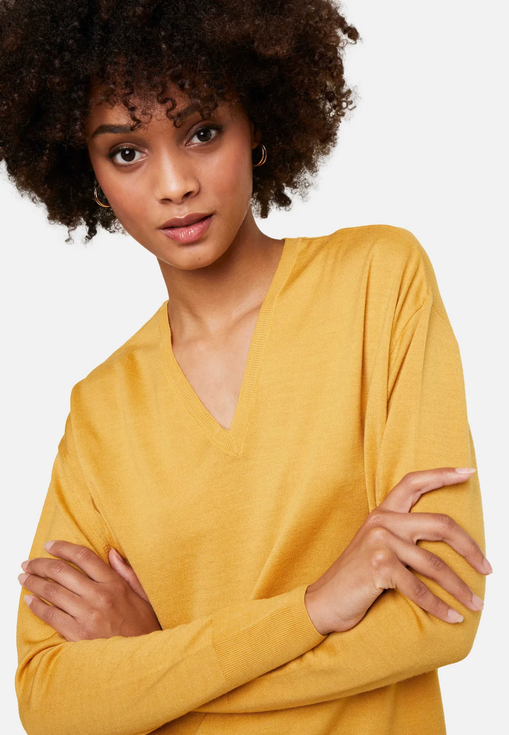 Maison Montagut Pull Col V A Fentes En Laine Merinos - Aurora>Femme Pulls