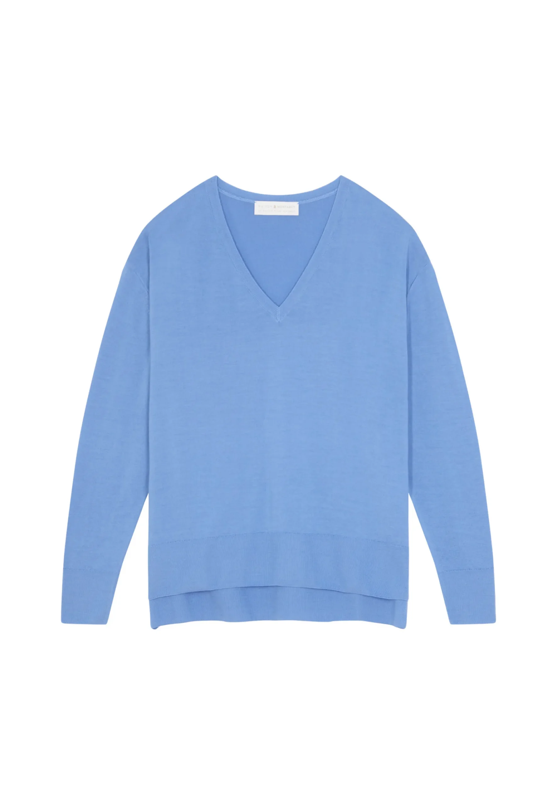 Maison Montagut Pull Col V A Fentes En Laine Merinos - Aurora>Femme Pulls