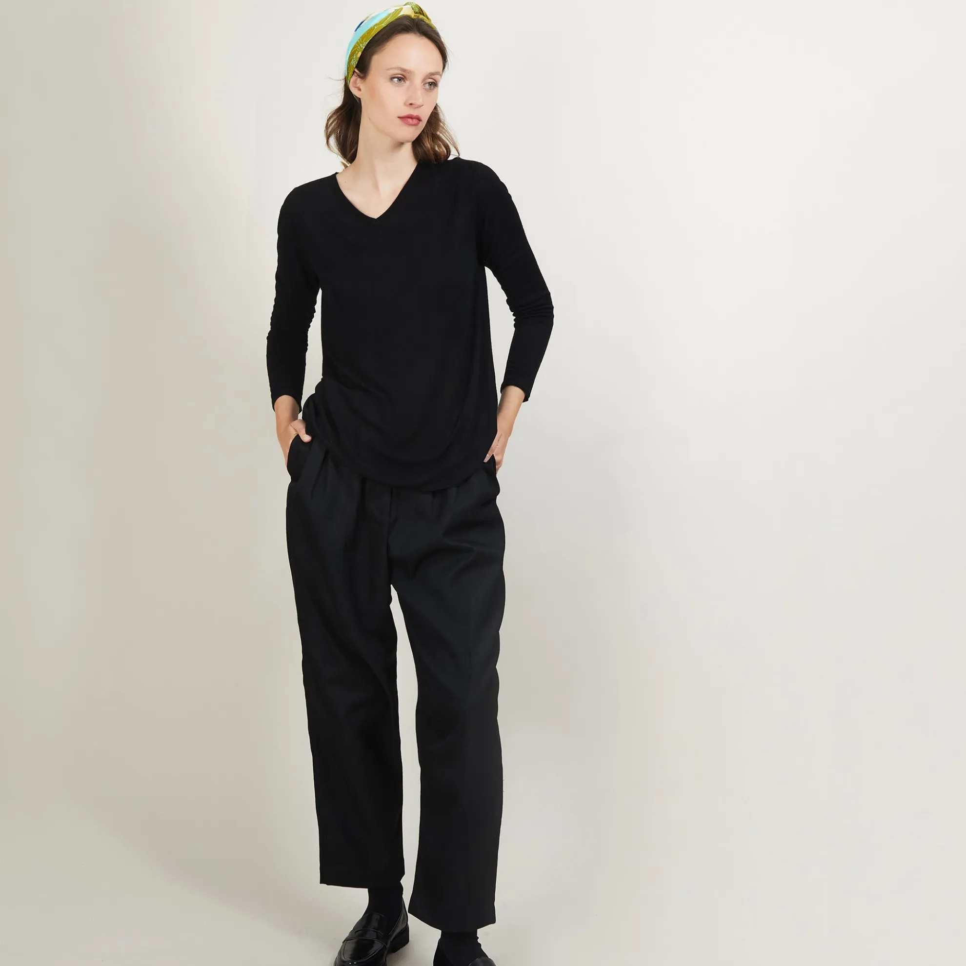 Maison Montagut Pull Col V En Bambou Cachemire - Barbara>Femme Pulls