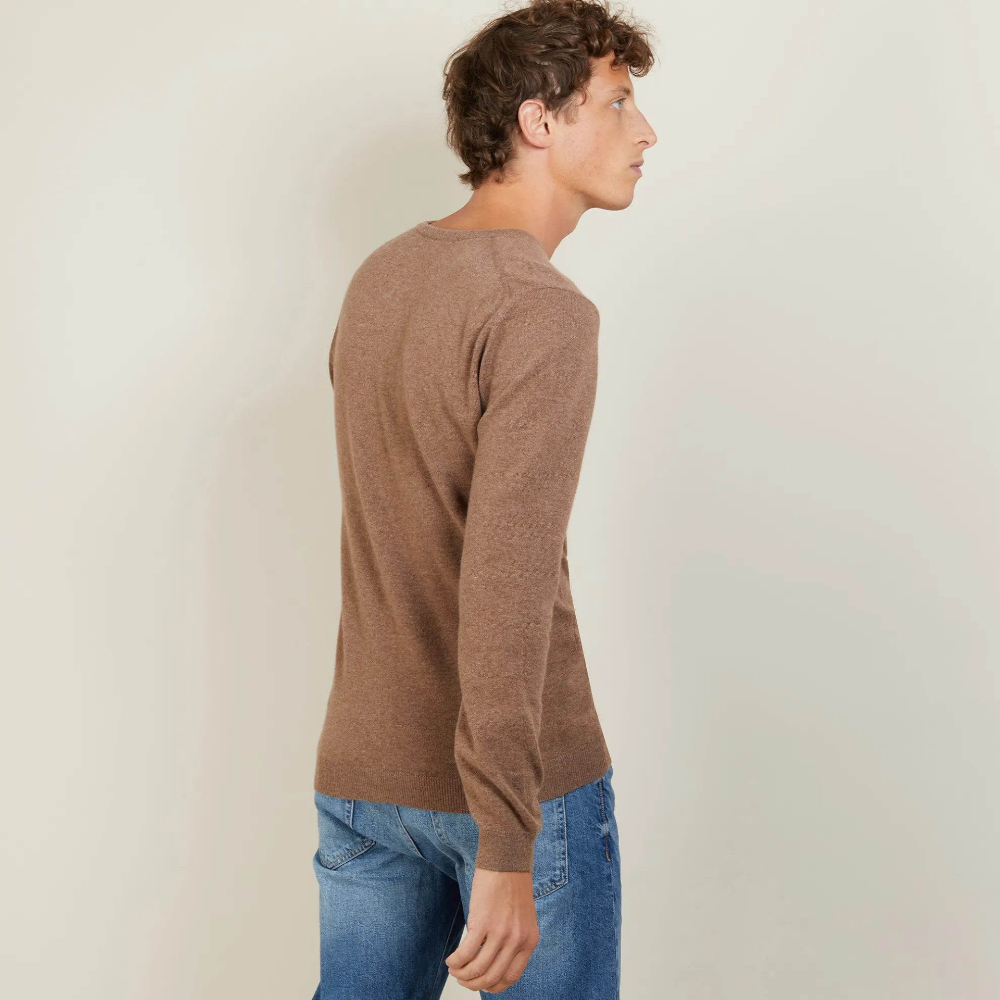 Maison Montagut Pull Col V En Cachemire - Benjamin>Homme Pulls
