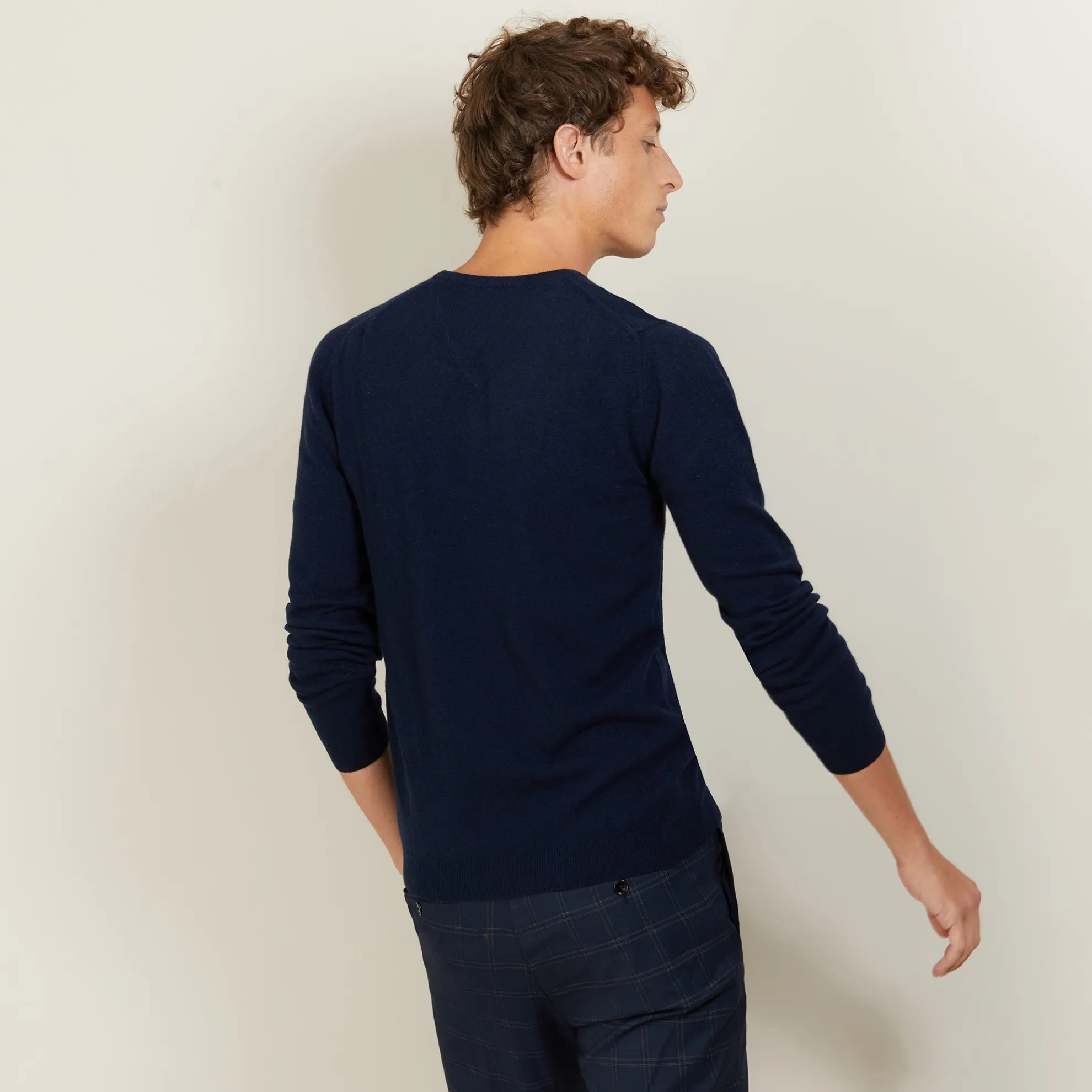 Maison Montagut Pull Col V En Cachemire - Benjamin>Homme Pulls