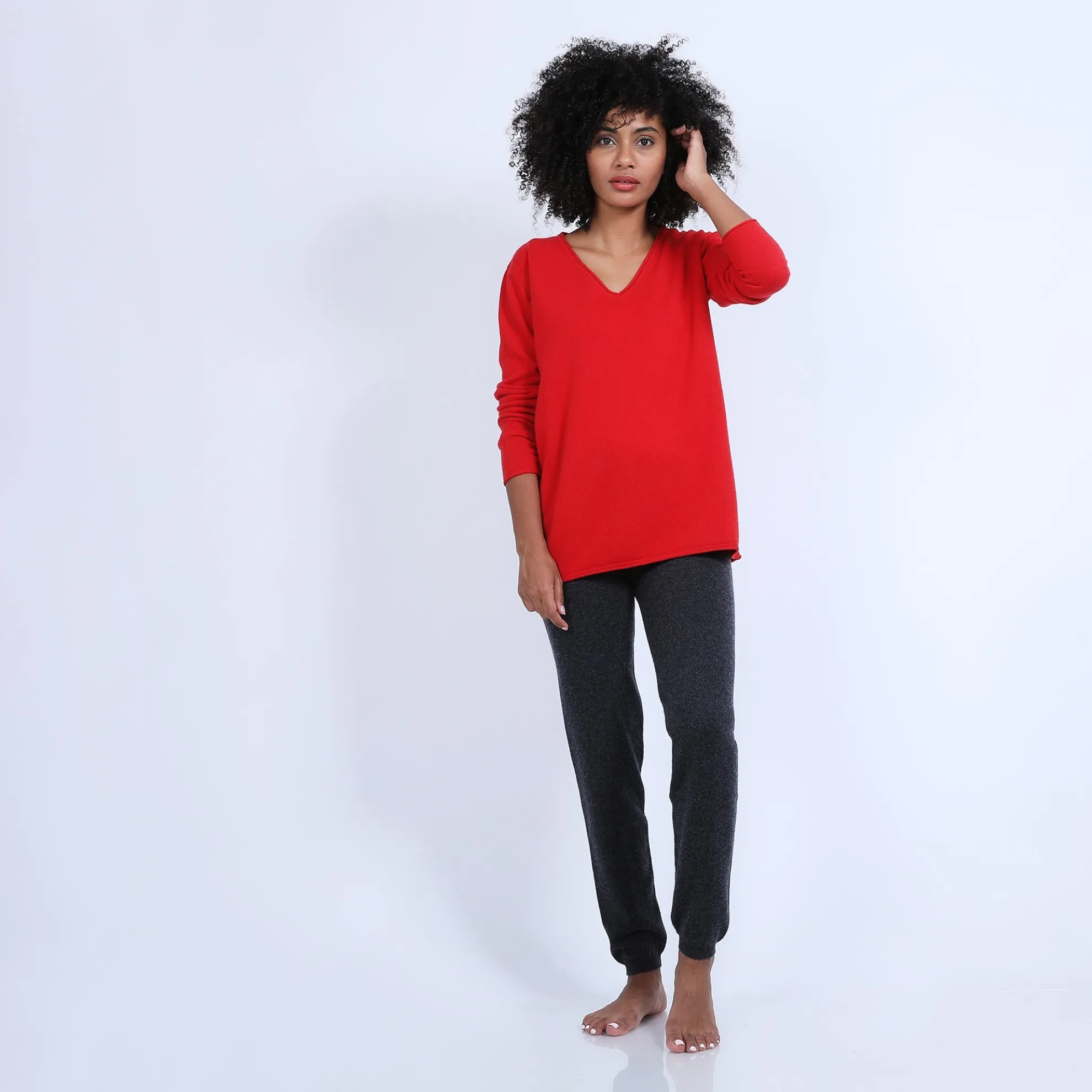 Maison Montagut Pull Col V En Cachemire - Olga>Femme Pulls