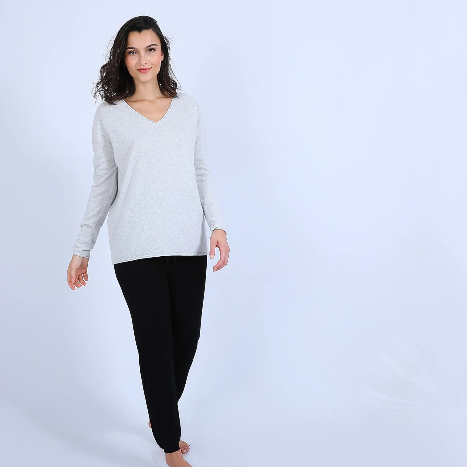 Maison Montagut Pull Col V En Cachemire - Olga>Femme Pulls