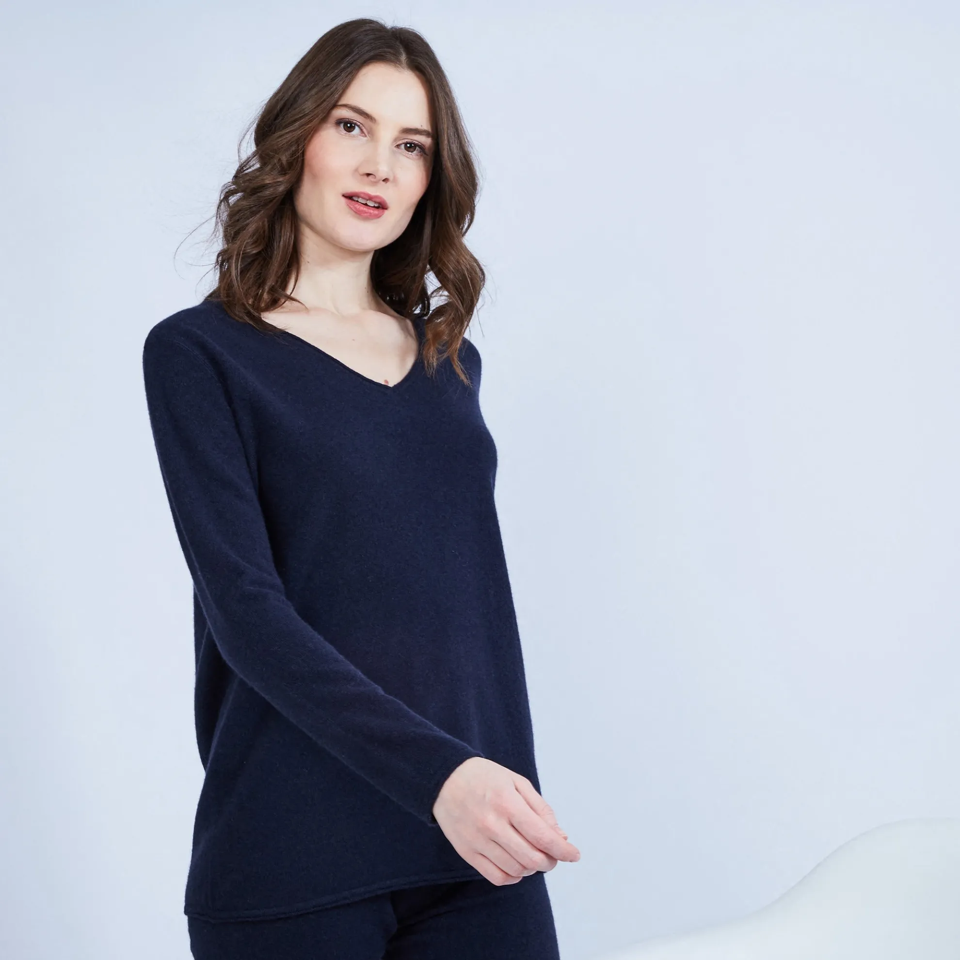 Maison Montagut Pull Col V En Cachemire - Olga>Femme Pulls