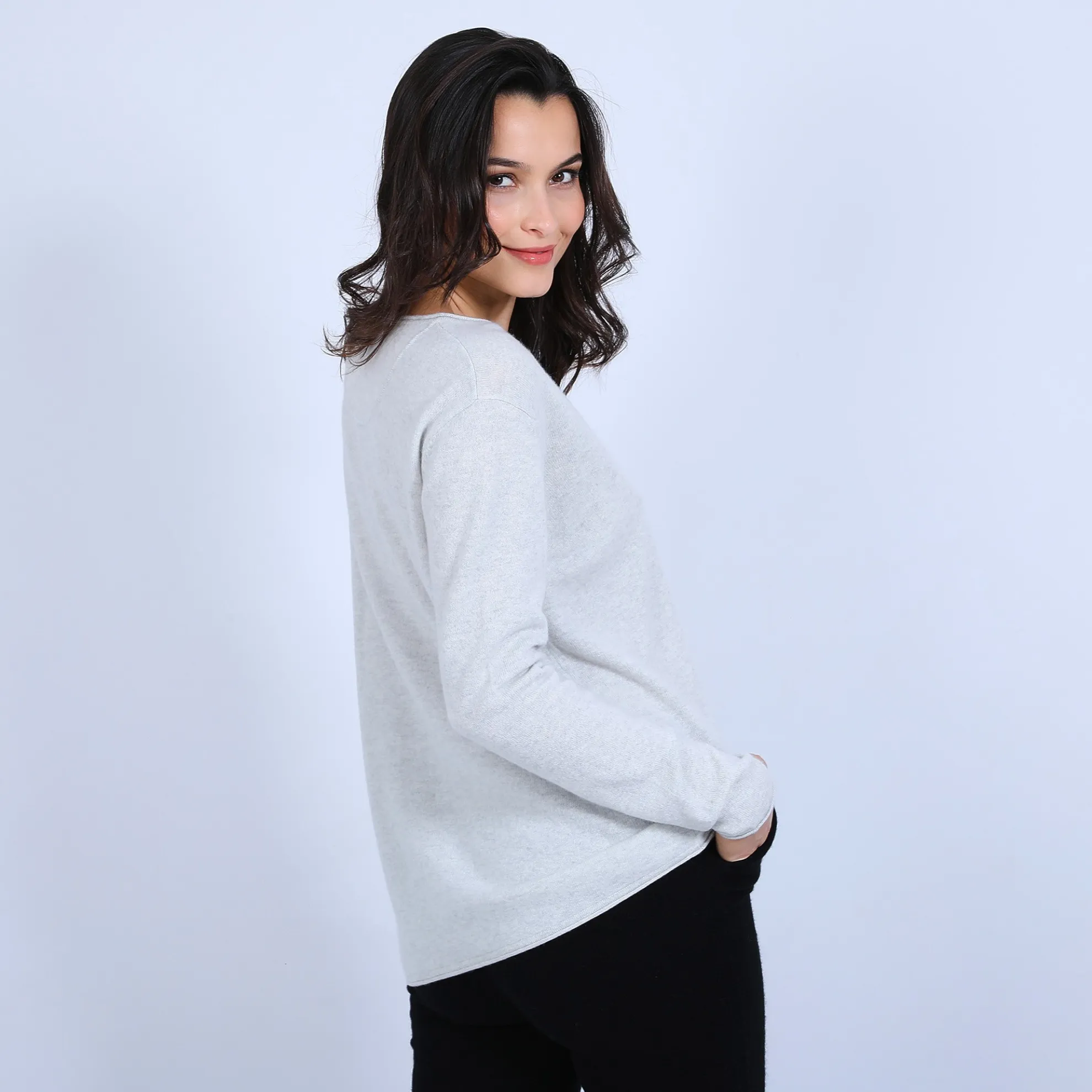 Maison Montagut Pull Col V En Cachemire - Olga>Femme Pulls