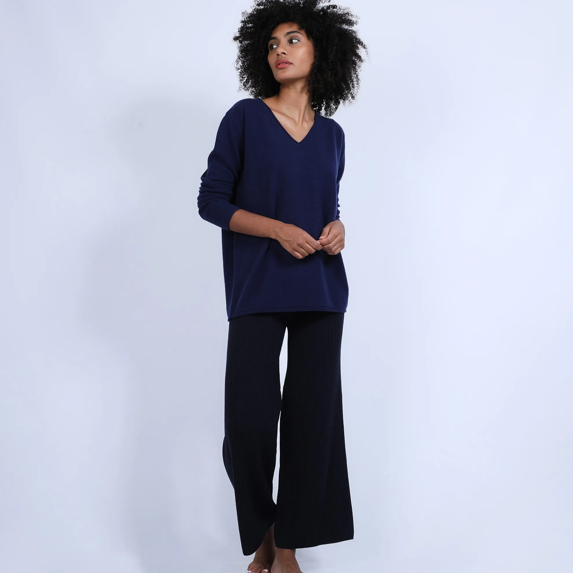 Maison Montagut Pull Col V En Cachemire - Olga>Femme Pulls