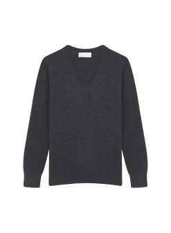 Maison Montagut Pull Col V En Cachemire - Abel><noscript><img width=