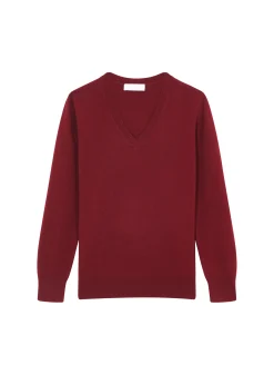 Maison Montagut Pull Col V En Cachemire - Abel><noscript><img width=