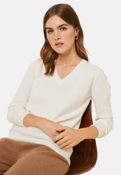 Maison Montagut Pull Col V En Cachemire - Abel><noscript><img width=