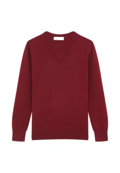 Maison Montagut Pull Col V En Cachemire - Abel><noscript><img width=