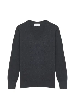 Maison Montagut Pull Col V En Cachemire - Abel><noscript><img width=