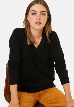 Maison Montagut Pull Col V En Cachemire - Abel><noscript><img width=