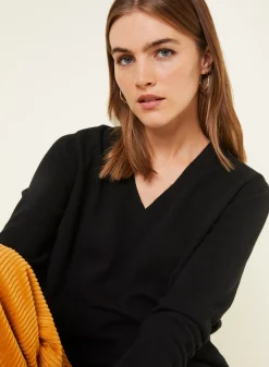 Maison Montagut Pull Col V En Cachemire - Abel><noscript><img width=