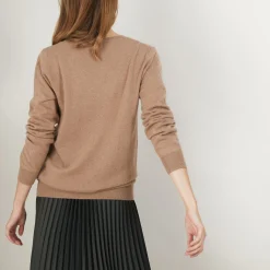 Maison Montagut Pull Col V En Cachemire - Bertille><noscript><img width=