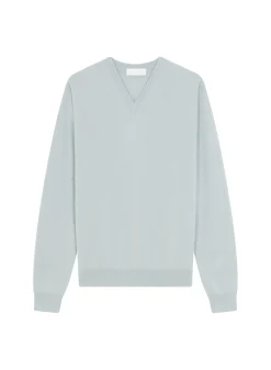 Maison Montagut Pull Col V En Cachemire - Evann>Homme Pulls