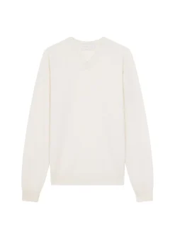 Maison Montagut Pull Col V En Cachemire - Evann><noscript><img width=