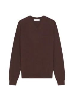 Maison Montagut Pull Col V En Cachemire - Evann><noscript><img width=