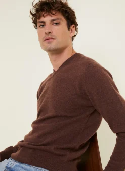 Maison Montagut Pull Col V En Cachemire - Evann><noscript><img width=
