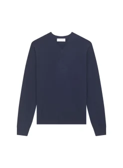 Maison Montagut Pull Col V En Cachemire - Evann><noscript><img width=