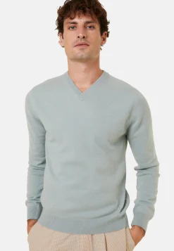 Maison Montagut Pull Col V En Cachemire - Evann><noscript><img width=