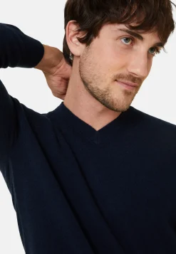 Maison Montagut Pull Col V En Cachemire - Evann><noscript><img width=