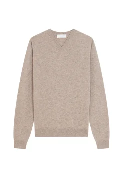 Maison Montagut Pull Col V En Cachemire - Evann><noscript><img width=