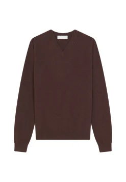 Maison Montagut Pull Col V En Cachemire - Evann><noscript><img width=