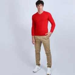 Maison Montagut Pull Col V En Cachemire - Benjamin><noscript><img width=