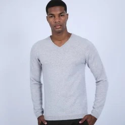 Maison Montagut Pull Col V En Cachemire - Benjamin><noscript><img width=