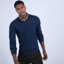 Maison Montagut Pull Col V En Cachemire - Benjamin><noscript><img width=