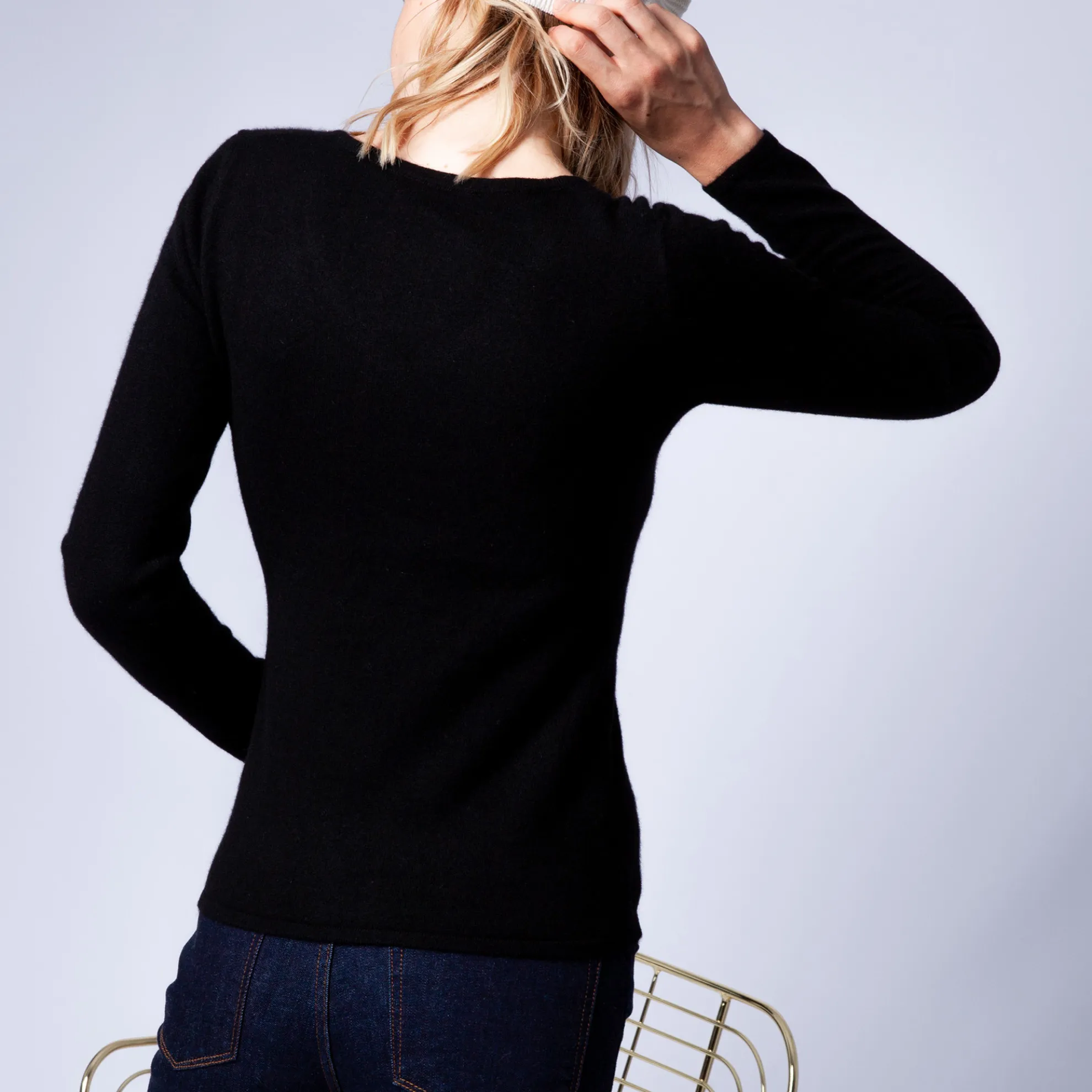 Maison Montagut Pull Col V En Cachemire Intemporel - Eniva>Femme Pulls