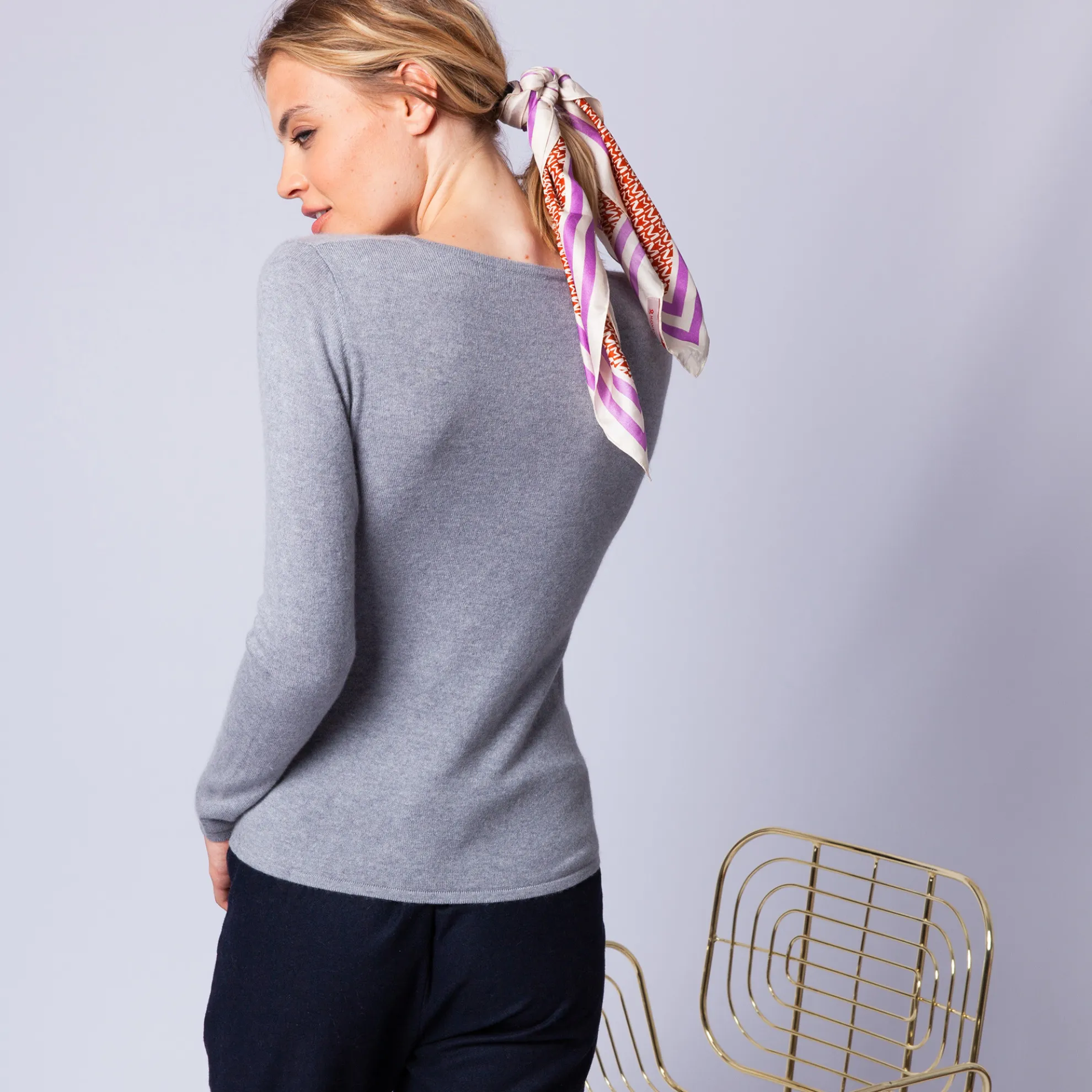 Maison Montagut Pull Col V En Cachemire Intemporel - Eniva>Femme Pulls