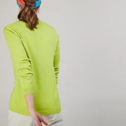 Maison Montagut Pull Col V En Laine - Baobab><noscript><img width=