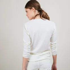 Maison Montagut Pull Col V En Laine - Baobab><noscript><img width=