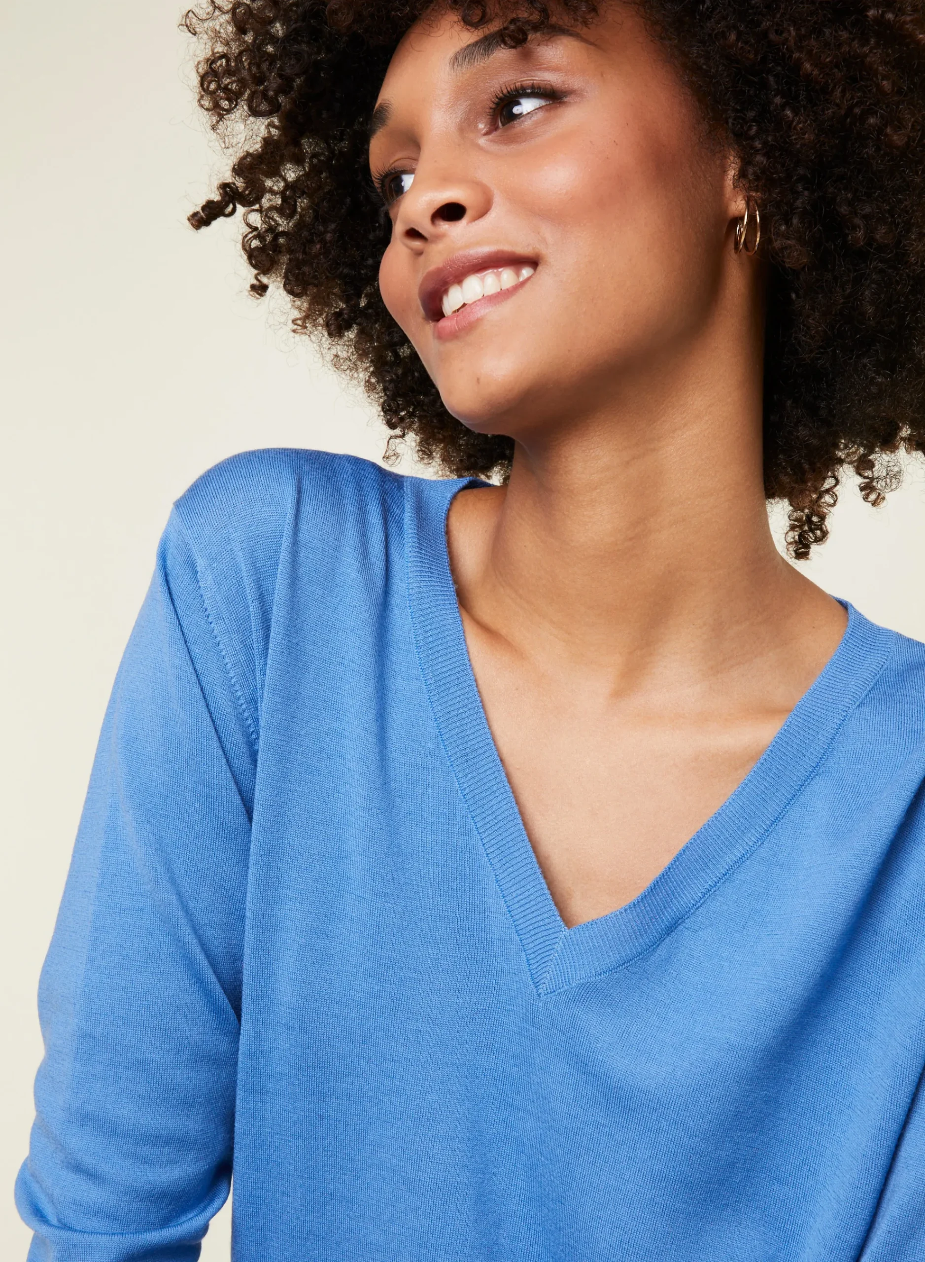 Maison Montagut Pull Col V En Laine Merinos - Arya>Femme Pulls