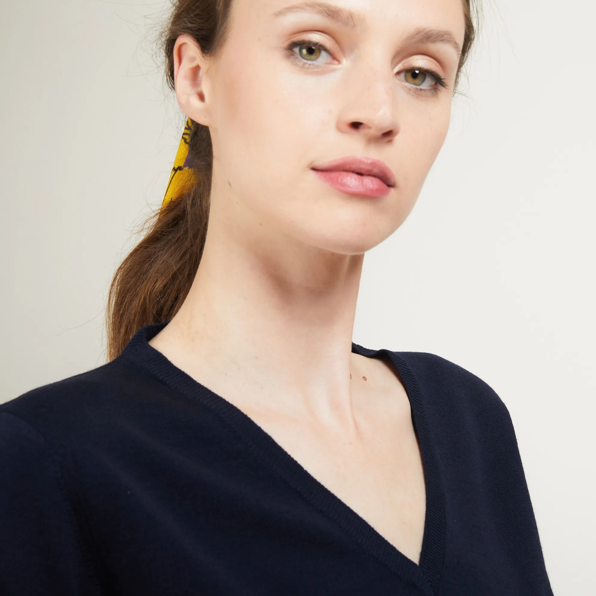 Maison Montagut Pull Col V En Laine Merinos - Boule>Femme Pulls