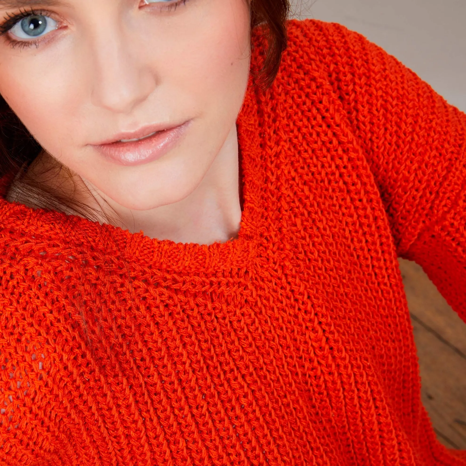 Maison Montagut Pull Col V En Maille Cotelee - Bulle>Femme Pulls