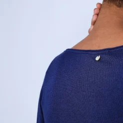 Maison Montagut Pull Col V Oversize En Bambou Cachemire - Ornella>Femme Pulls